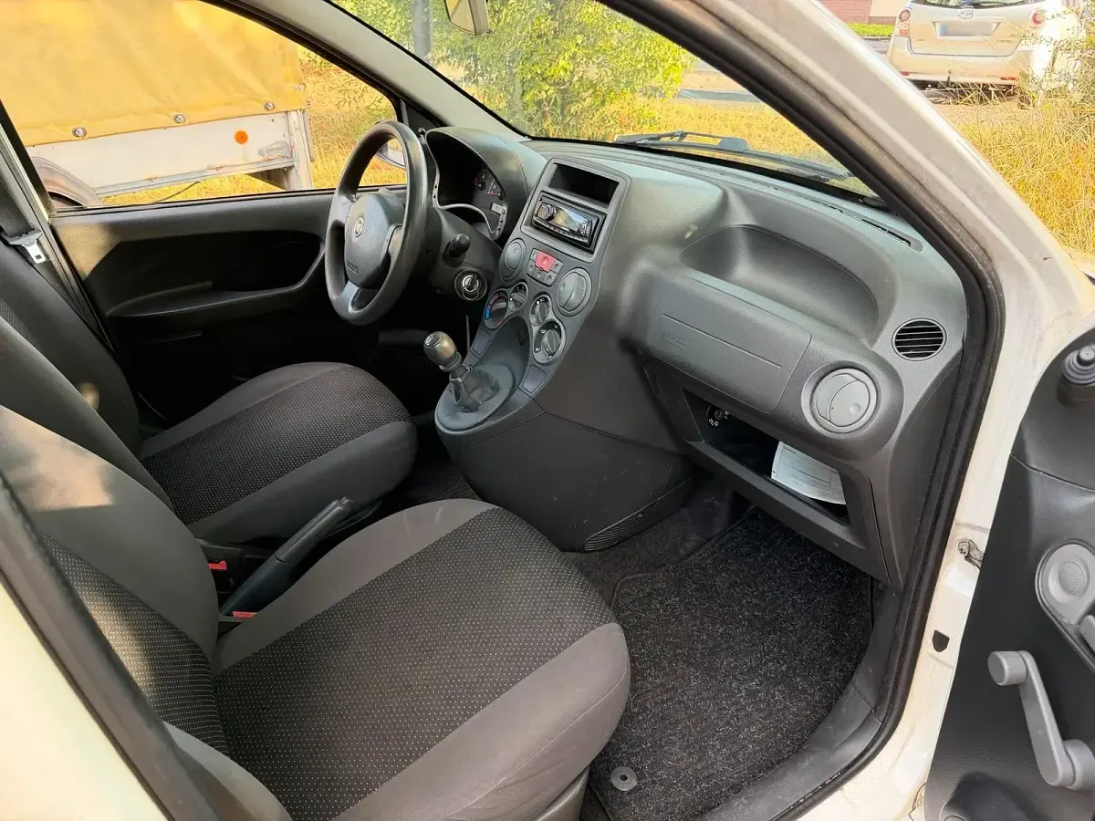 Gebraucht Fiat Panda Dynamic 54 PS (39 kW) 2008 Weiß Kleinwagen