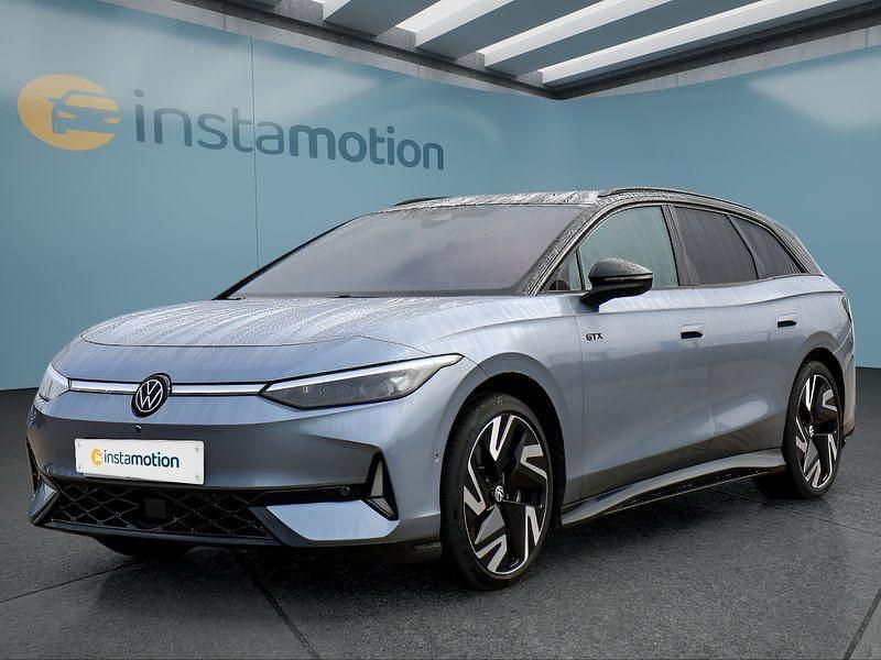 Blau Gebraucht 2025 VW ID.7 Limousine | 55.649 € - Bild 1/4