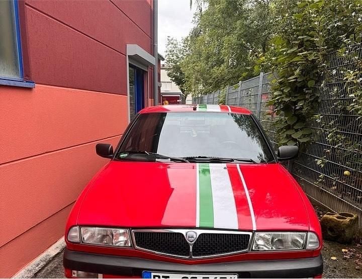 Gebraucht Lancia Delta 1993 Rot Kleinwagen