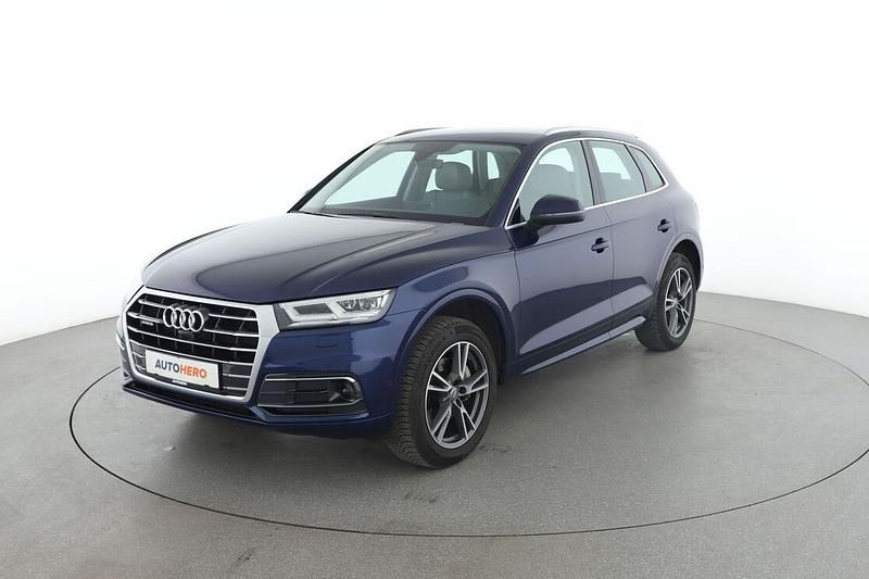 Blau Gebraucht 2017 Audi Q5 Design SUV | 26.530 € (Etwas zu teuer) - Bild 1/3