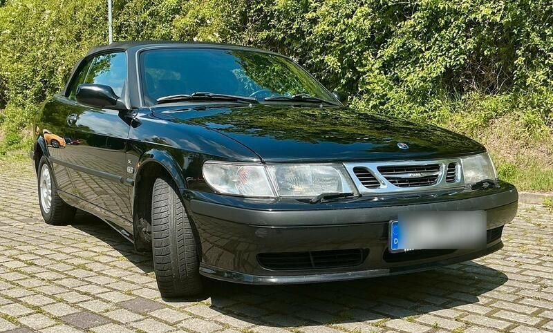 Schwarz Gebraucht 2001 Saab 9-3 Cabriolet Cabrio | 2.500 € (Superpreis) - Bild 1/4