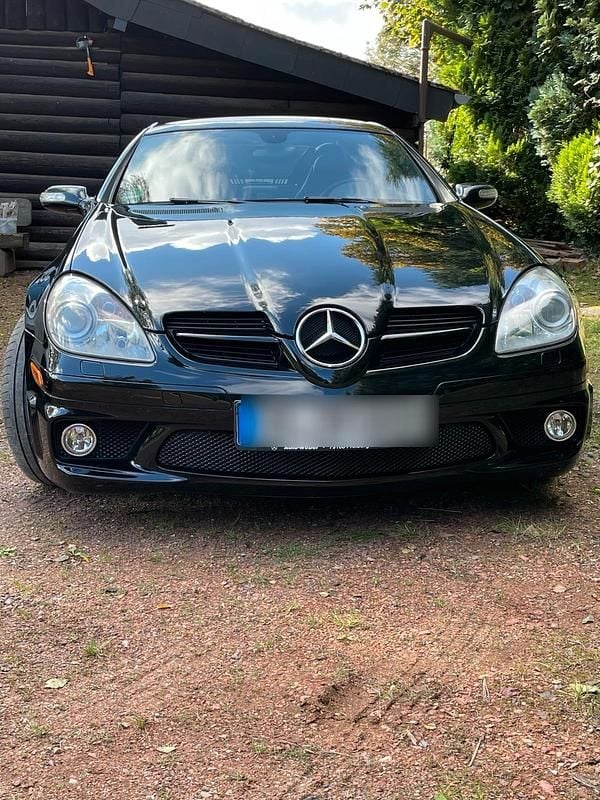 Schwarz Gebraucht 2005 Mercedes SLK280 Cabrio | 4.799 € (Superpreis) - Bild 1/4
