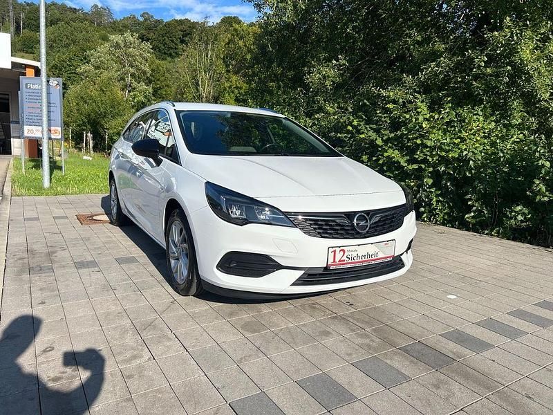 Gebraucht Opel Astra Elegance 122 PS (89 kW) 2022 Weiß Kombi