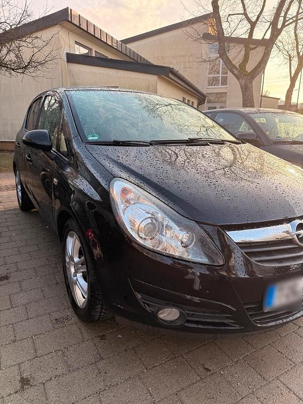 Gebraucht Opel Corsa 90 PS (66 kW) 2009 Schwarz Kleinwagen