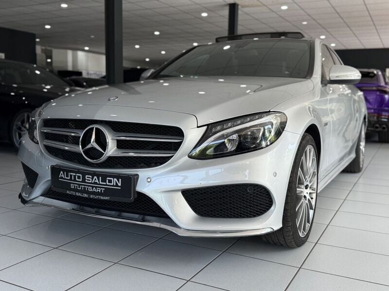 Silber Gebraucht 2015 Mercedes C250 AMG Limousine | 25.990 € (Fairer Preis) - Bild 1/4