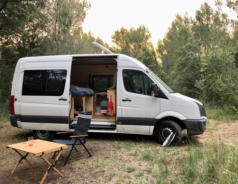 Gebraucht VW Crafter 2012 Weiß Van