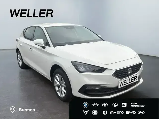 Ny Seat Leon 150 HK (110 kW) 2025 Hvid Sedan