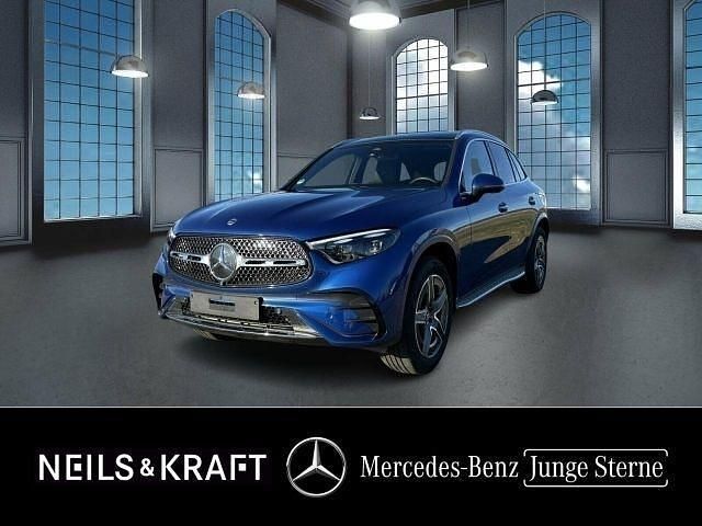 Spektralblau Gebraucht 2023 Mercedes GLC300e AMG line SUV | 62.480 € (Etwas zu teuer) - Bild 1/4