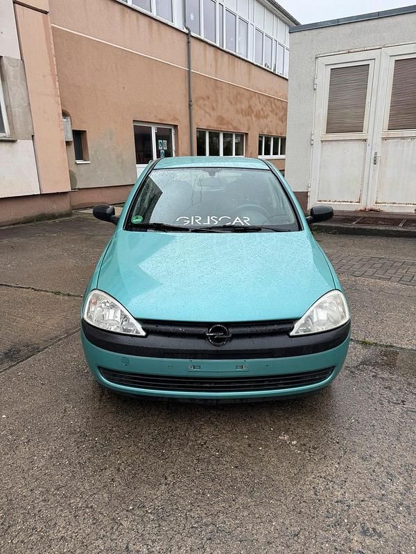 Usata Opel Corsa 75 CV (55 kW) 2003 Verde Utilitaria