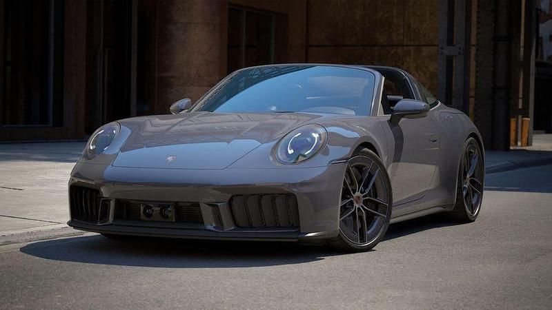 Grau Neu 2025 Porsche 911 Targa 4 Cabrio | 243.950 € (Teuer) - Bild 1/4