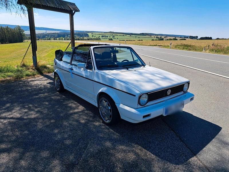 Gebraucht VW Golf Cabriolet 95 PS (69 kW) 1989 Weiß Cabrio