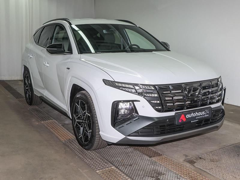 Weiß Gebraucht 2024 Hyundai Tucson N Line SUV | 31.550 € (Superpreis) - Bild 1/4