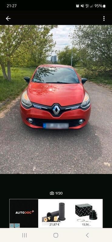 Rot Gebraucht 2014 Renault Clio IV Kleinwagen | 5.500 € (Fairer Preis) - Bild 1/4