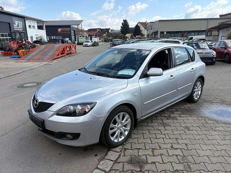 Gebraucht Mazda 3 Active 105 PS (77 kW) 2007 Satinsilber metallic Kleinwagen