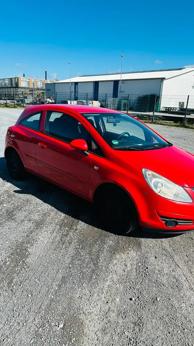 Gebraucht Opel Corsa 60 PS (44 kW) 2008 Rot Kleinwagen