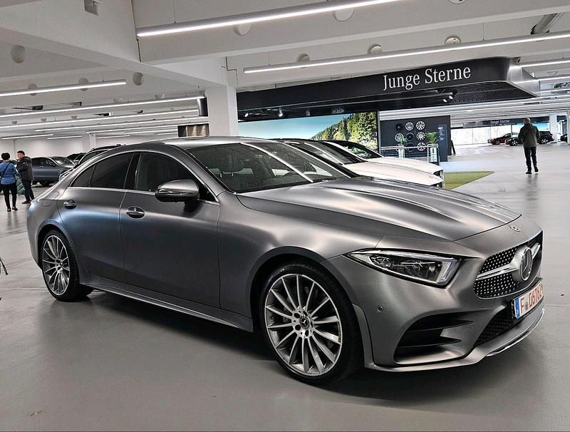 Grau Gebraucht 2019 Mercedes CLS400 Coupé | 47.999 € (Fairer Preis) - Bild 1/4