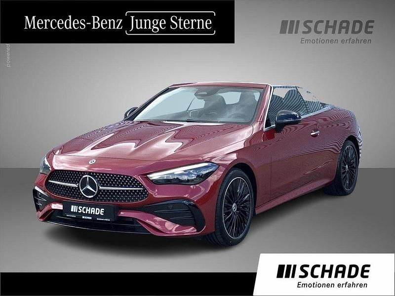 Rot Gebraucht 2025 Mercedes CLE200 AMG line Cabrio | 60.850 € - Bild 1/4