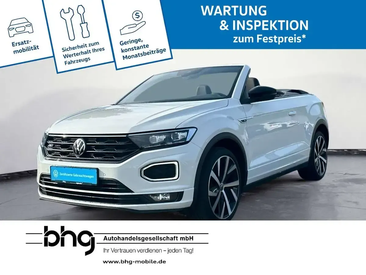 Gebraucht VW T-Roc Beats 150 PS (110 kW) 2021 Pure white/schwarz SUV