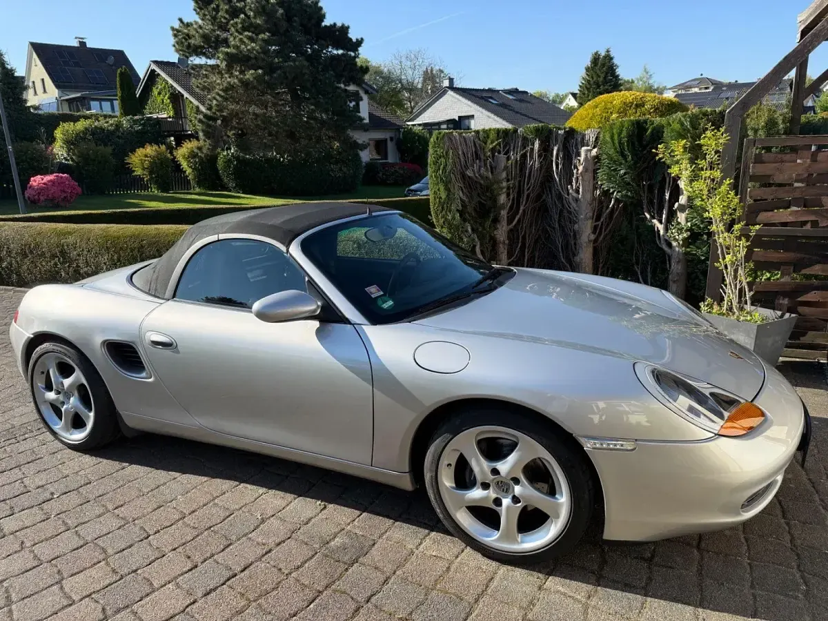Usata Porsche Boxster 220 CV (161 kW) 2000 Argento Cabrio