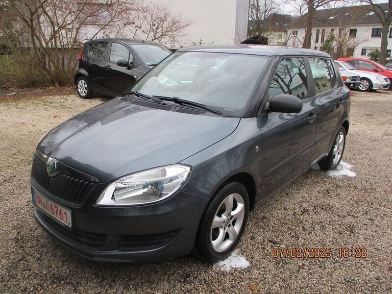 Grau Gebraucht 2012 Skoda Fabia Active Kleinwagen | 3.950 € (Fairer Preis) - Bild 1/4