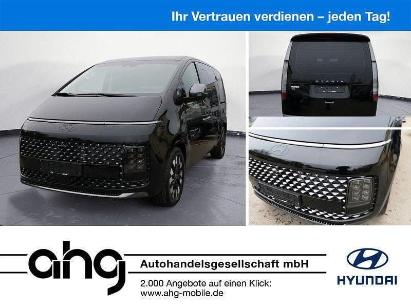 Schwarz Gebraucht 2025 Hyundai Staria Signature Van / Kleinbus | 43.888 € (Etwas zu teuer) - Bild 1/4