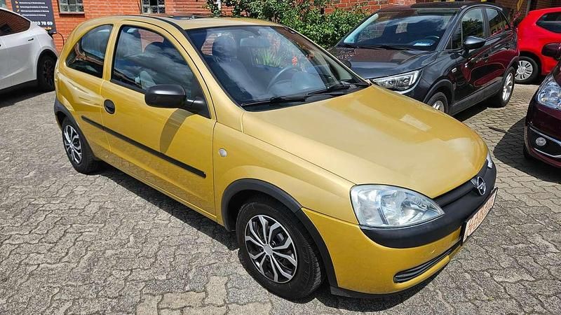 Gold Gebraucht 2002 Opel Corsa Eco Limousine | 1.999 € (Fairer Preis) - Bild 1/4