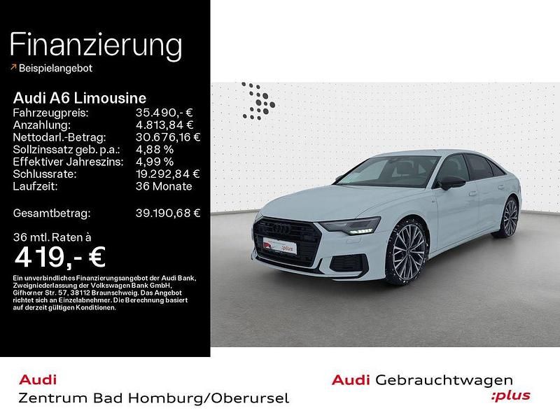 Gebraucht Audi A6 S-Line 245 PS (180 kW) 2022 Weiß Limousine