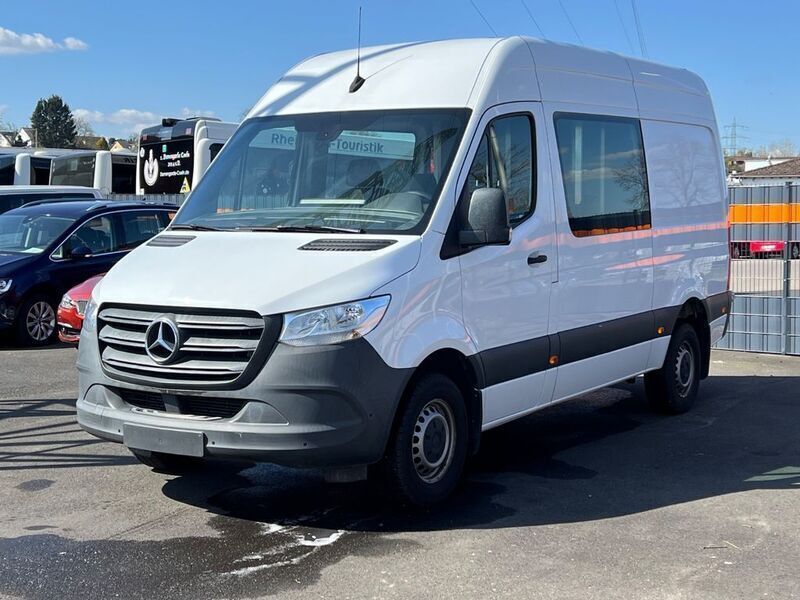 Arktikweiss Gebraucht 2018 Mercedes Sprinter Van | 28.000 € (Etwas zu teuer) - Bild 1/4