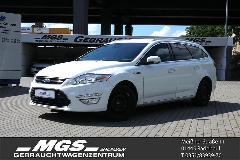 Frostweiß Gebraucht 2014 Ford Mondeo Business Edition Kombi | 6.500 € (Fairer Preis) - Bild 1/4