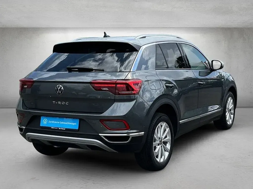 Gebraucht VW T-Roc Style 150 PS (110 kW) 2022 Grau SUV