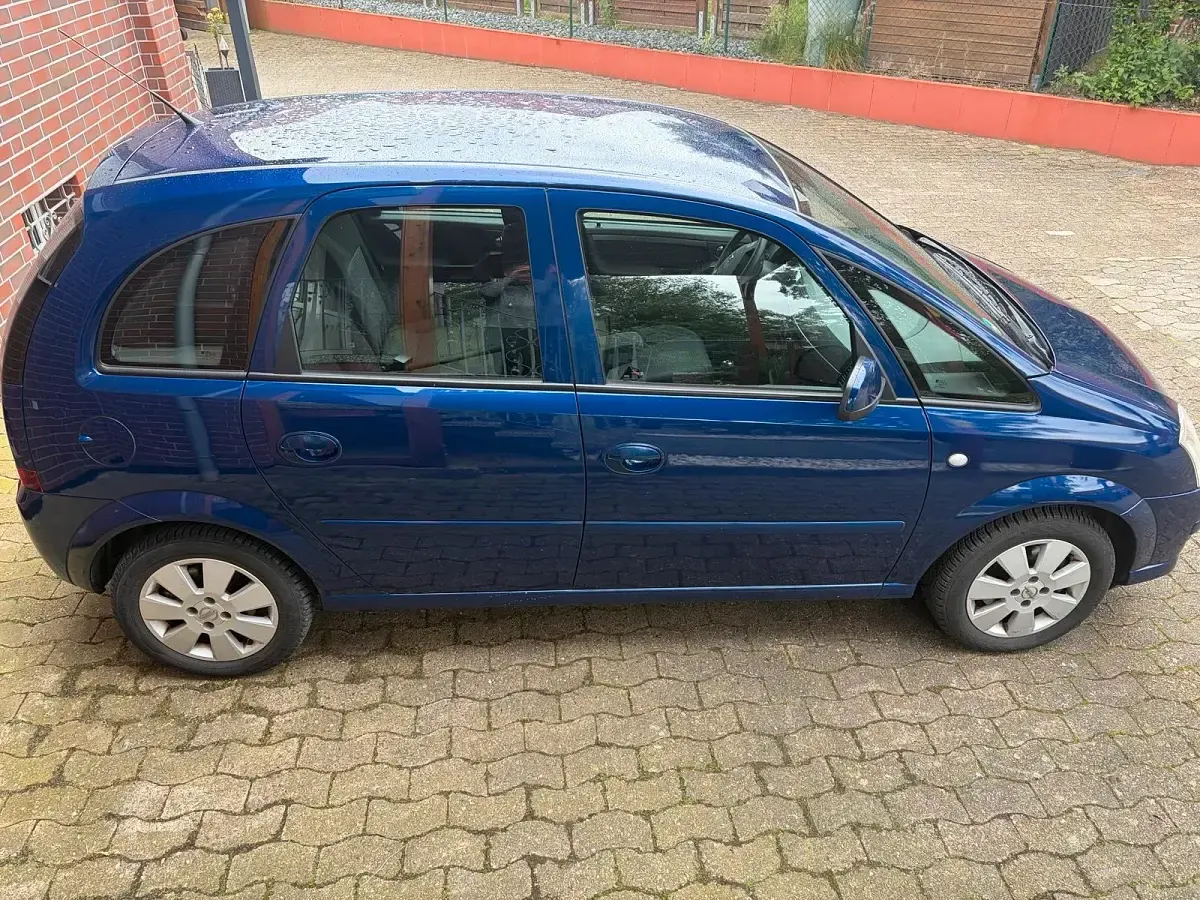 Gebraucht Opel Meriva 105 PS (77 kW) 2007 Blau Van / Kleinbus