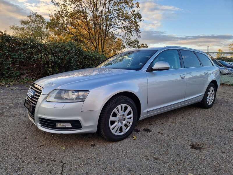 Eissilber metallic Gebraucht 2009 Audi A6 Kombi | 3.190 € (Superpreis) - Bild 1/4
