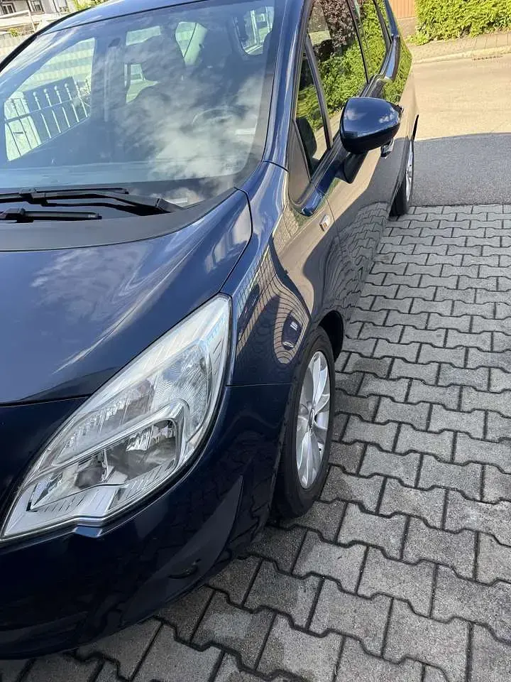 Używany Opel Meriva Selection 95 KM (69 kW) 2011 Niebieski Minivan