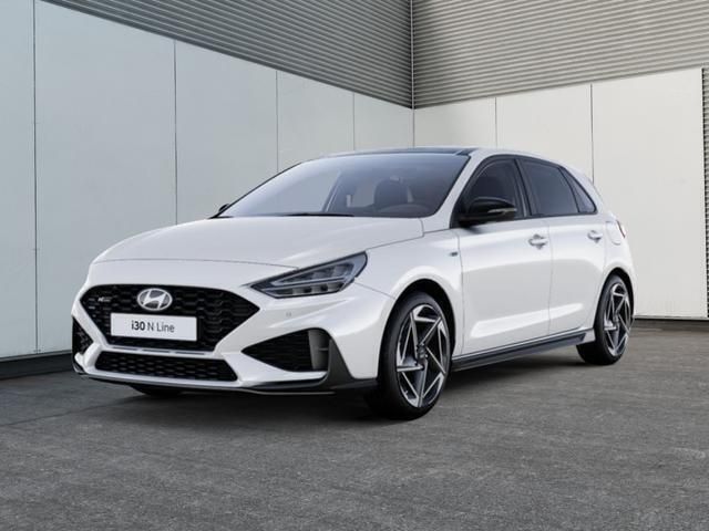 Atlas white Neu 2024 Hyundai i30 N Line Limousine | 27.550 € (Fairer Preis) - Bild 1/4