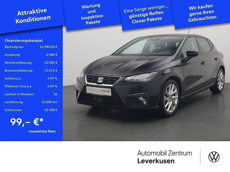 Midnightblack Gebraucht 2024 Seat Ibiza FR Kleinwagen | 16.980 € (Guter Preis) - Bild 1/4