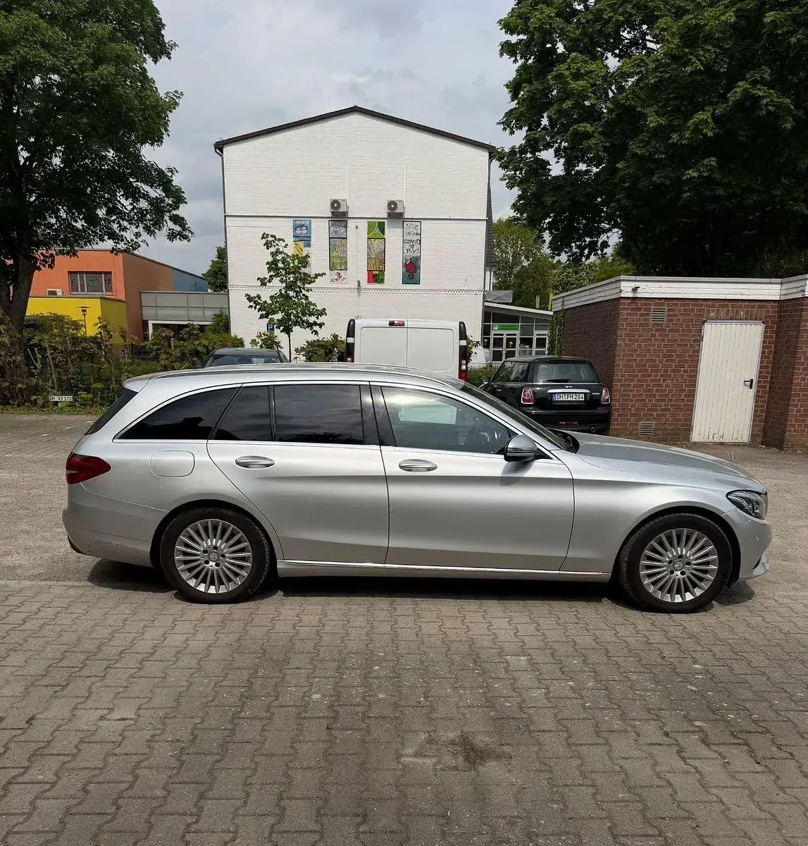 Occasion Mercedes C220 Exclusive 170 ch (125 kW) 2015 Argent Berline