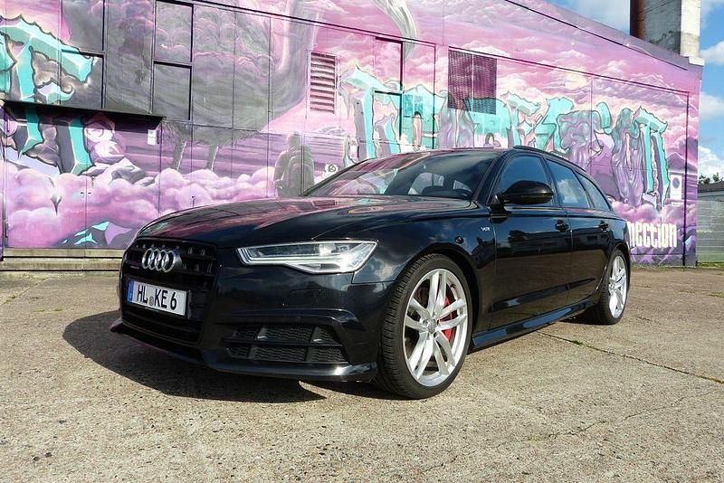 Schwarz Gebraucht 2018 Audi A6 Competition Kombi | 25.950 € (Guter Preis) - Bild 1/4