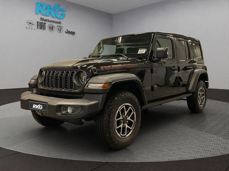 Schwarz Neu 2025 Jeep Wrangler Unlimited Rubicon SUV | 67.780 € (Fairer Preis) - Bild 1/4