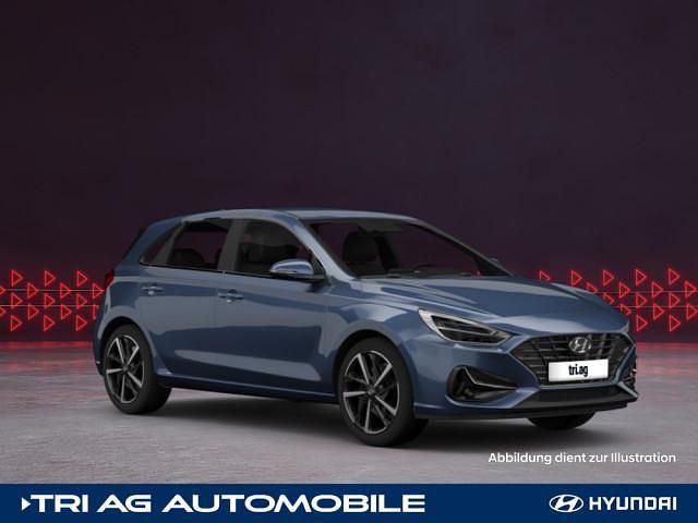 Sailing blue / mic Neu 2025 Hyundai i30 N Line Limousine | 30.840 € (Etwas zu teuer) - Bild 1/4