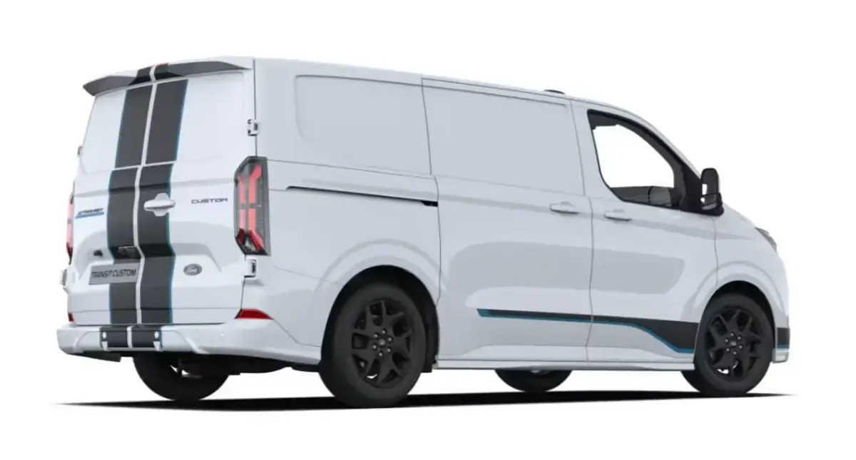 Neu Ford E-Transit Sport 160 kW (218 PS) 2026 Frozen white Van