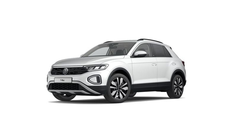 Pure white Gebraucht 2023 VW T-Roc Move SUV | 19.990 € (Fairer Preis) - Bild 1/4