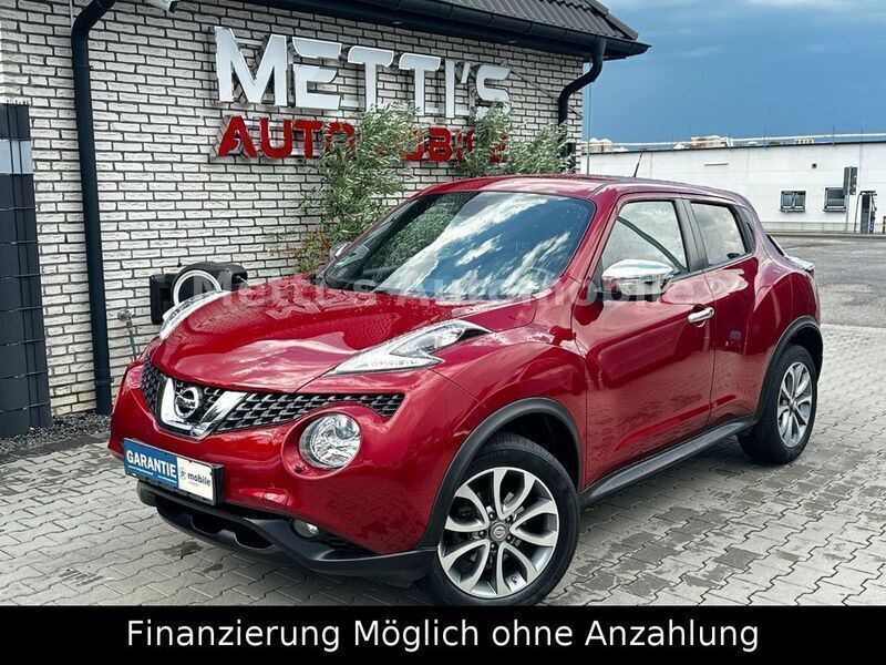 Alizarin crimson Gebraucht 2015 Nissan Juke 360º SUV | 10.999 € (Guter Preis) - Bild 1/4