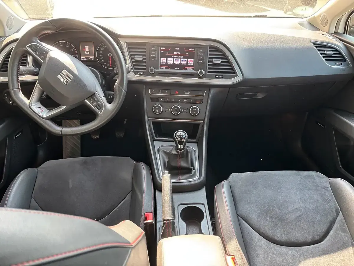 Gebraucht Seat Leon ST FR 180 PS (132 kW) 2014 Weiß Kombi