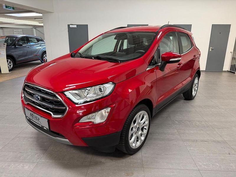Rot Gebraucht 2021 Ford Ecosport Titanium SUV | 15.950 € (Fairer Preis) - Bild 1/3