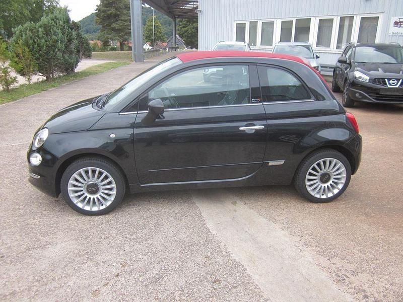 Schwarz Gebraucht 2018 Fiat 500C Lounge Cabrio | 7.950 € (Superpreis) - Bild 1/4