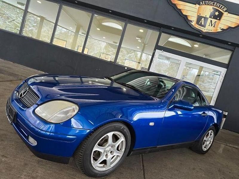 Gebraucht Mercedes SLK200 136 PS (100 kW) 2000 Blau Cabrio