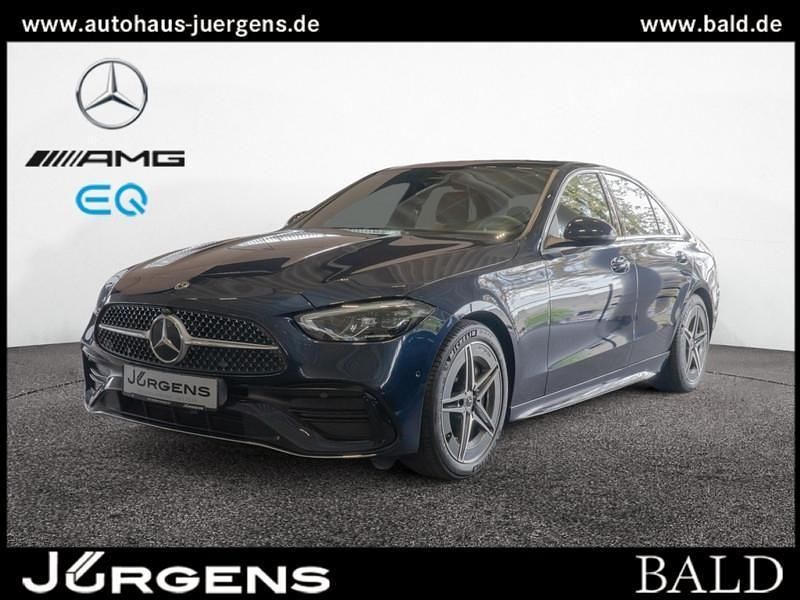 Blau cavansitblau metallic Gebraucht 2024 Mercedes C200 AMG Limousine | 39.880 € (Superpreis) - Bild 1/4