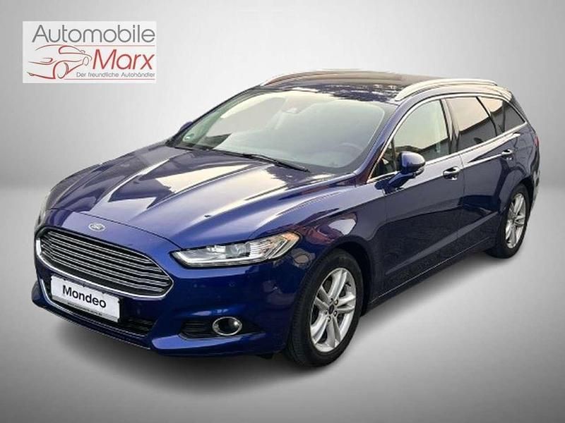 Gebraucht Ford Mondeo Titanium 150 PS (110 kW) 2017 Indicblau metallic Kombi