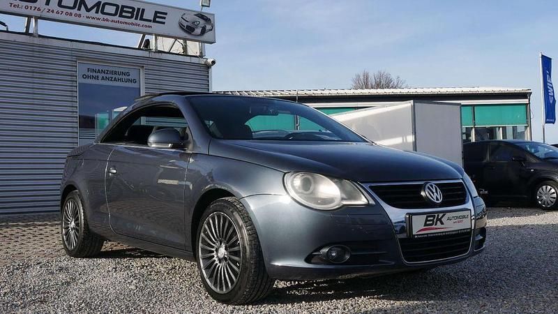Grau Gebraucht 2008 VW Eos Cabrio | 3.990 € (Fairer Preis) - Bild 1/4