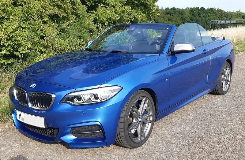 Blau Gebraucht 2018 BMW M240 M Sport Cabrio | 34.000 € (Fairer Preis) - Bild 1/4